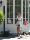 Singing at Warwick House